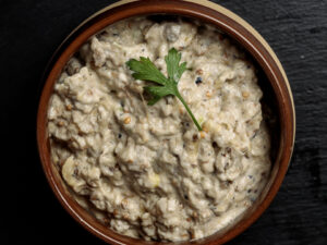 סלט חצילים במיונז