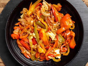 ירקות מוקפצים בוואק