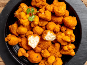 פרחי כרובית בציפוי פריך