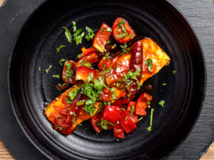 פילה סלמון בנוסח מרוקאי