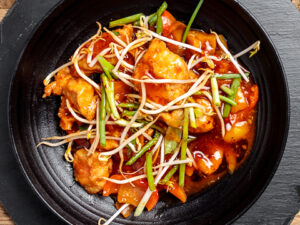 נתחי חזה עוף בנוסח סיני