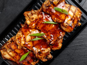 פרגית ברוטב צ'ילי והדרים