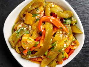 סלט פלפל מטוגן